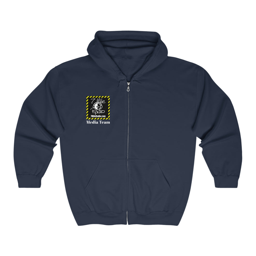 7Mile Radio Media Team Zip Hoodie