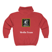 Load image into Gallery viewer, 7Mile Radio Media Team Zip Hoodie