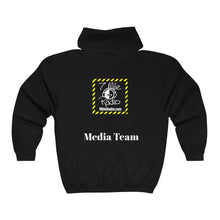 Load image into Gallery viewer, 7Mile Radio Media Team Zip Hoodie