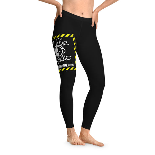 7Mile Radio Blk Spandex Leggings