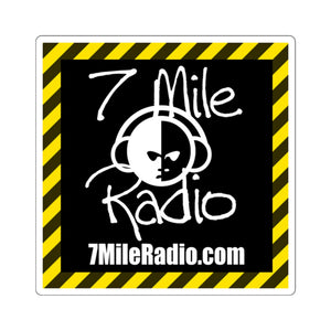 7Mile Radio Square Stickers