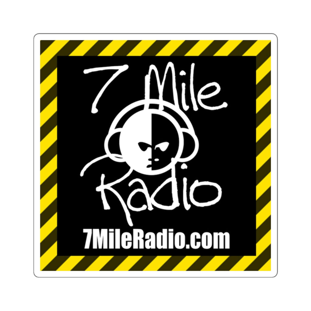 7Mile Radio Square Stickers
