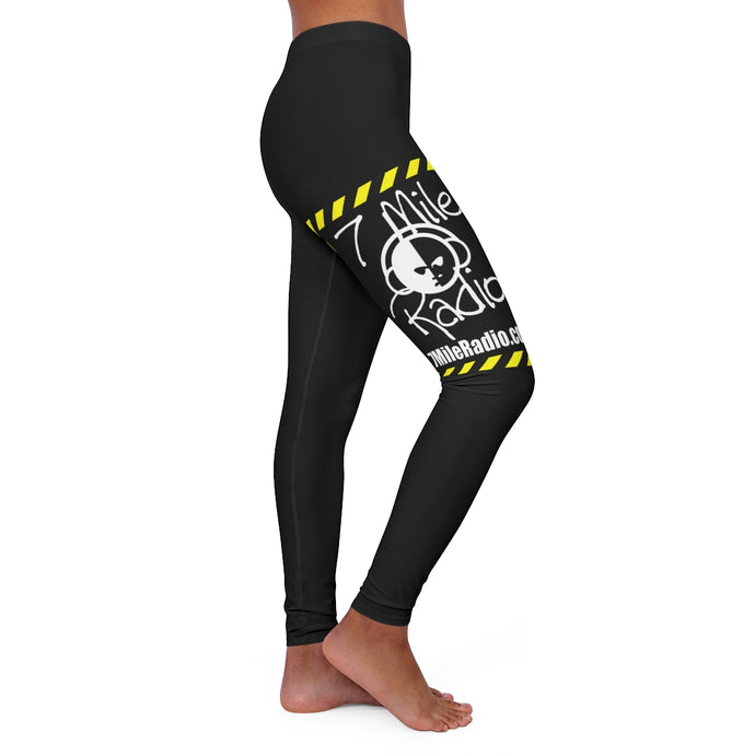 7Mile Radio Blk Spandex Leggings