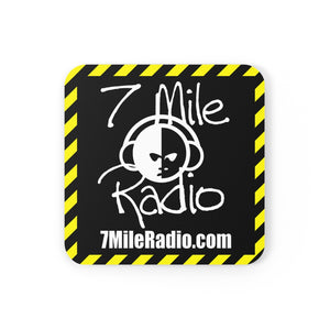 7Mile Radio Corkwood Coaster Set